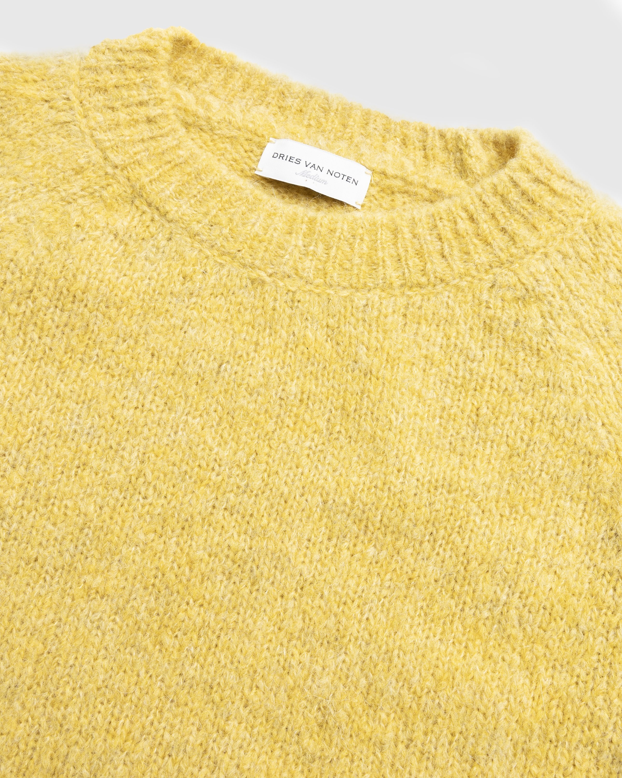 Dries van Noten – Melbourne Knit Yellow - Knitwear - Yellow - Image 5