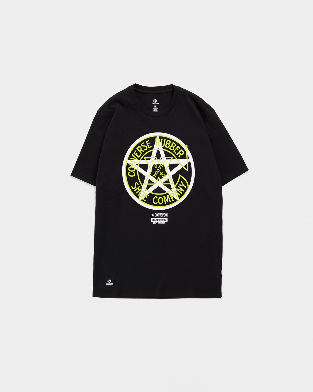 Converse x NBHD – Black T-Shirt - T-shirts - Black - Image 1