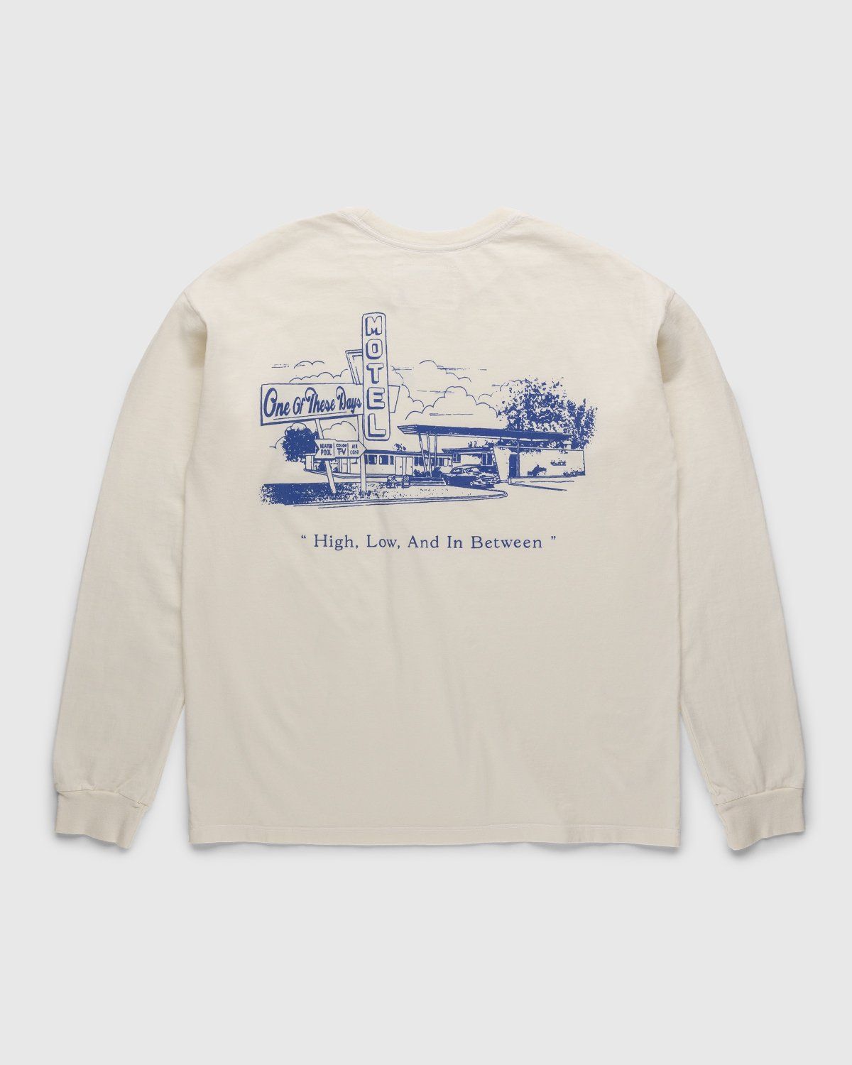 Matt McCormick x Highsnobiety – Motel Long Sleeve - T-shirts - Beige - Image 1