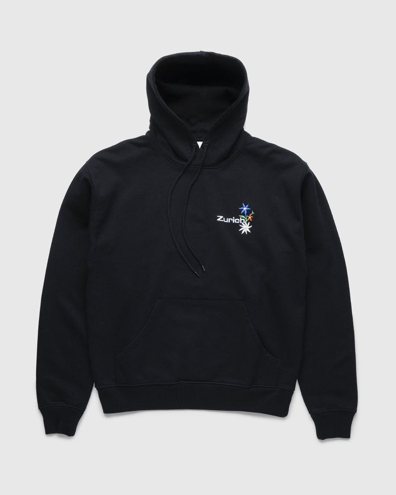 GATEZERO Alpine Flowers Hoodie Black