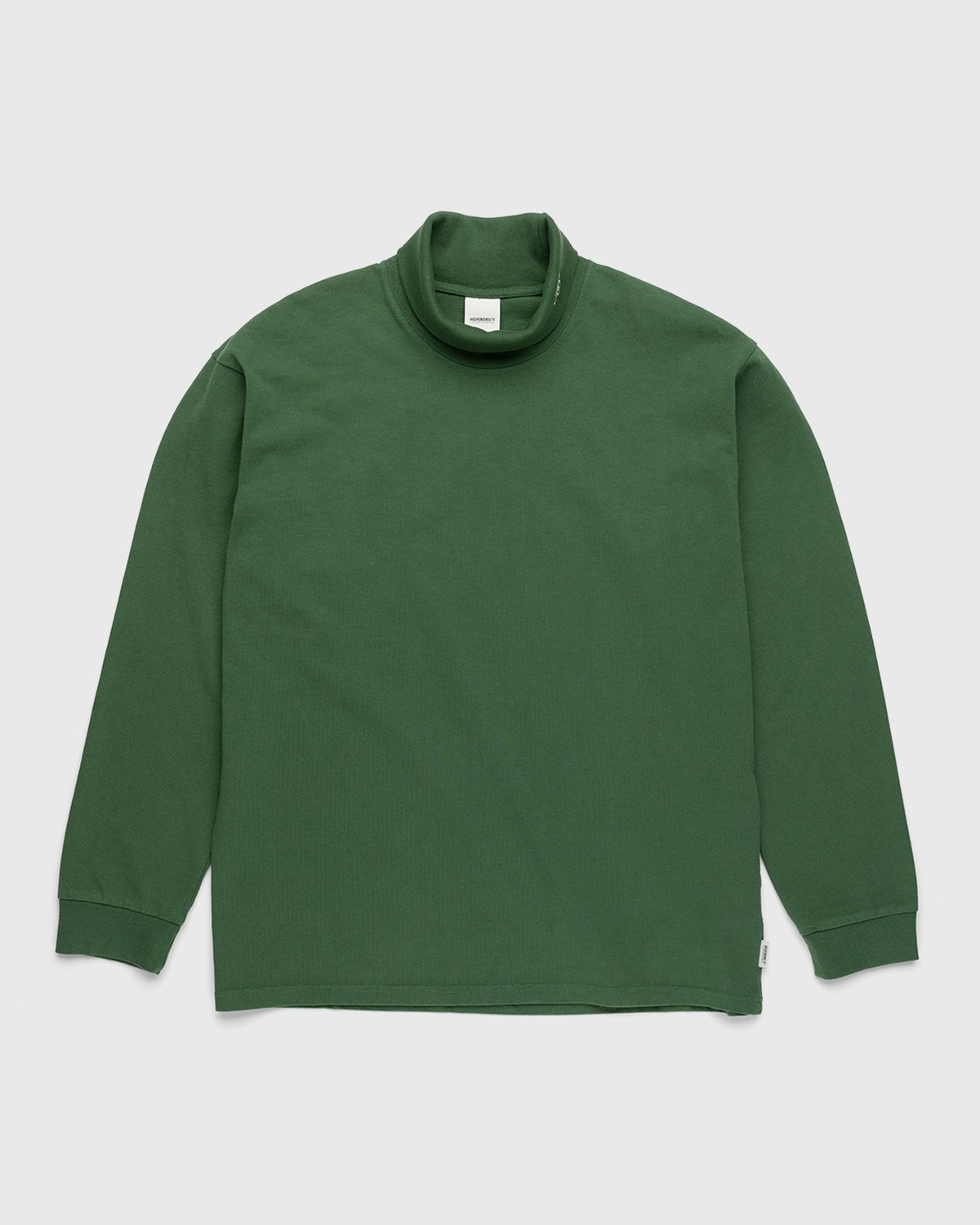 Highsnobiety – Heavy Staples Turtleneck Green - Sweats - Green - Image 1