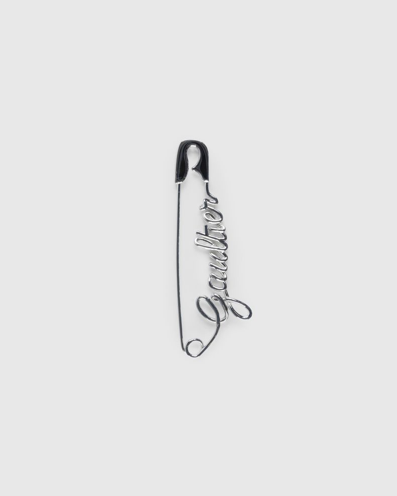 Safety Pin Gaultier Earring Silver