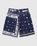 Maison Margiela – Bandana Short Indigo Blue - Shorts - Blue - Image 1