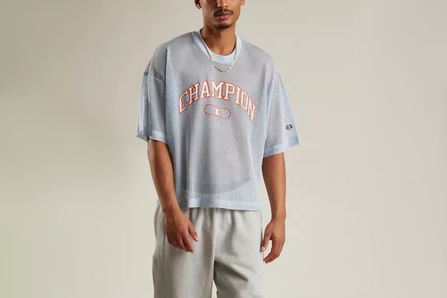 Mesh Football Tee