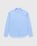 Highsnobiety HS05 – Garment-Dyed Peach Long-Sleeve Shirt Blue - Shirts - Blue - Image 1