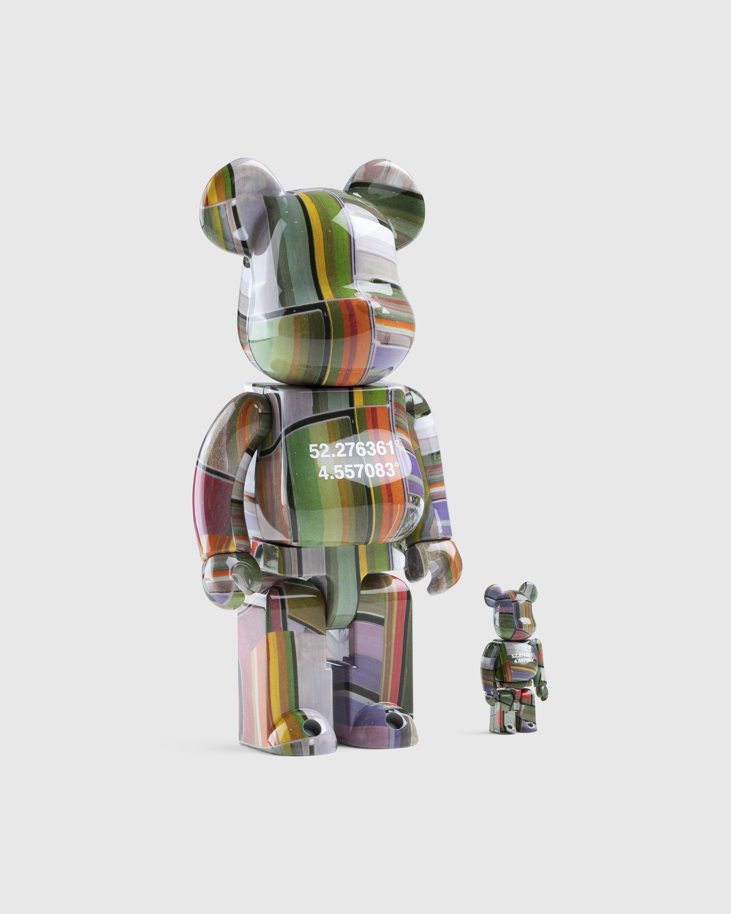 Medicom – Be@rbrick Benjamin Grant Overview Lisse 100% and 400% Set Multi - Toys - Multi - Image 3