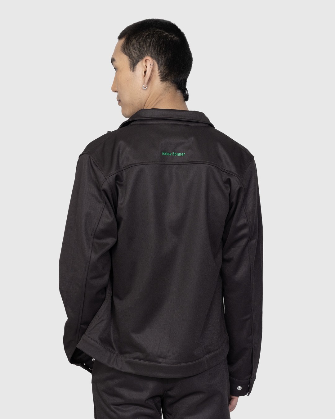 Adidas x Wales Bonner – Harrington Jacket Night Brown - Outerwear - Brown - Image 3