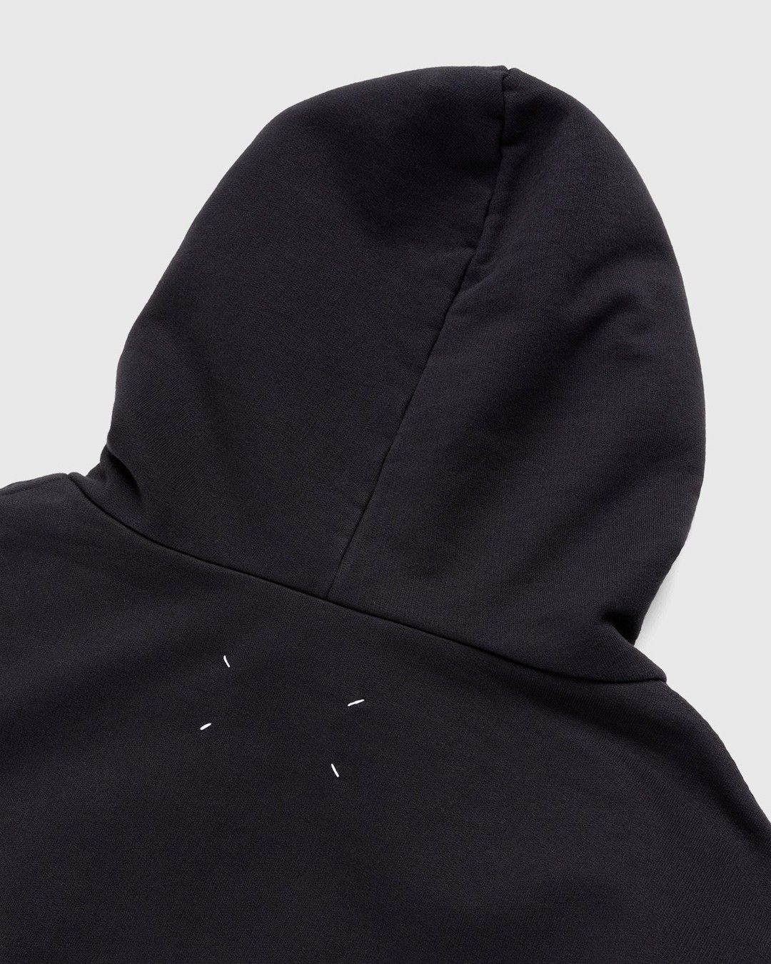 Maison Margiela – Logo Hoodie Black - Sweats - Black - Image 3