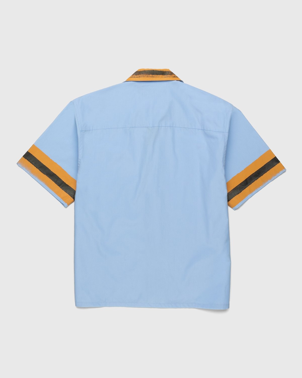 Marni – Nostalgia Stripe Poplin Shirt Lake Blue - Shirts - Blue - Image 2