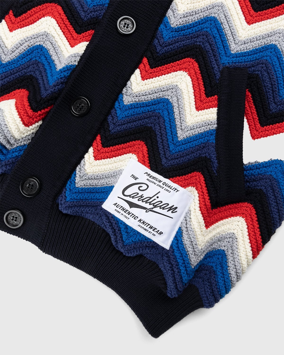 Missoni – Wavy Cotton Cardigan Multi - Knitwear - Multi - Image 4