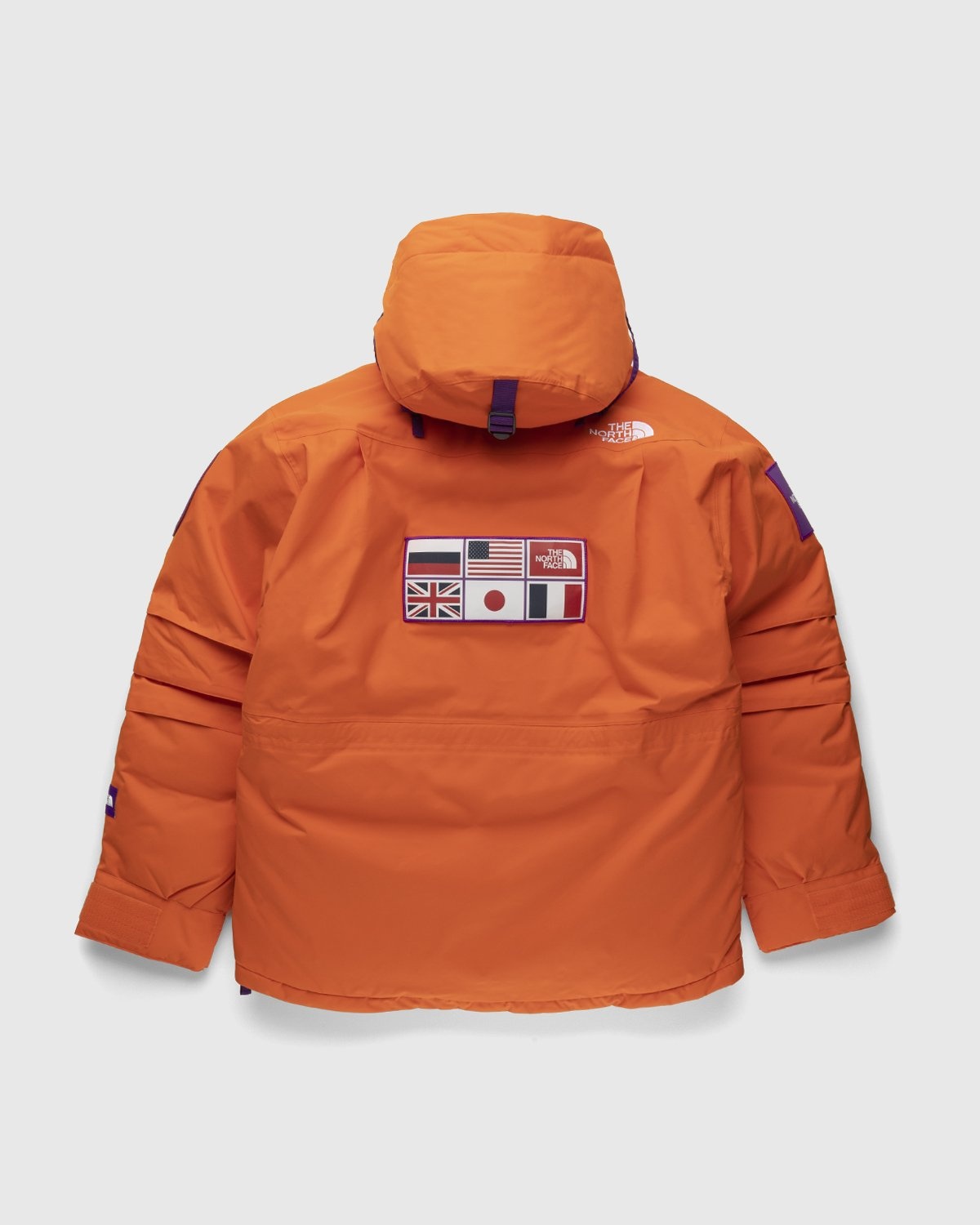 Orange north face outlet coat