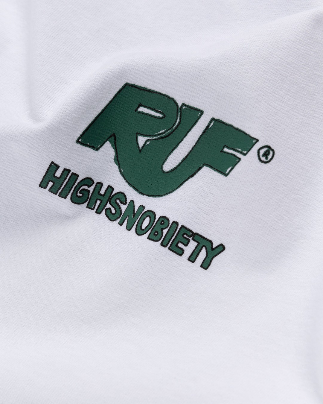 RUF x Highsnobiety – Turbocharged T-Shirt White - Tops - White - Image 4