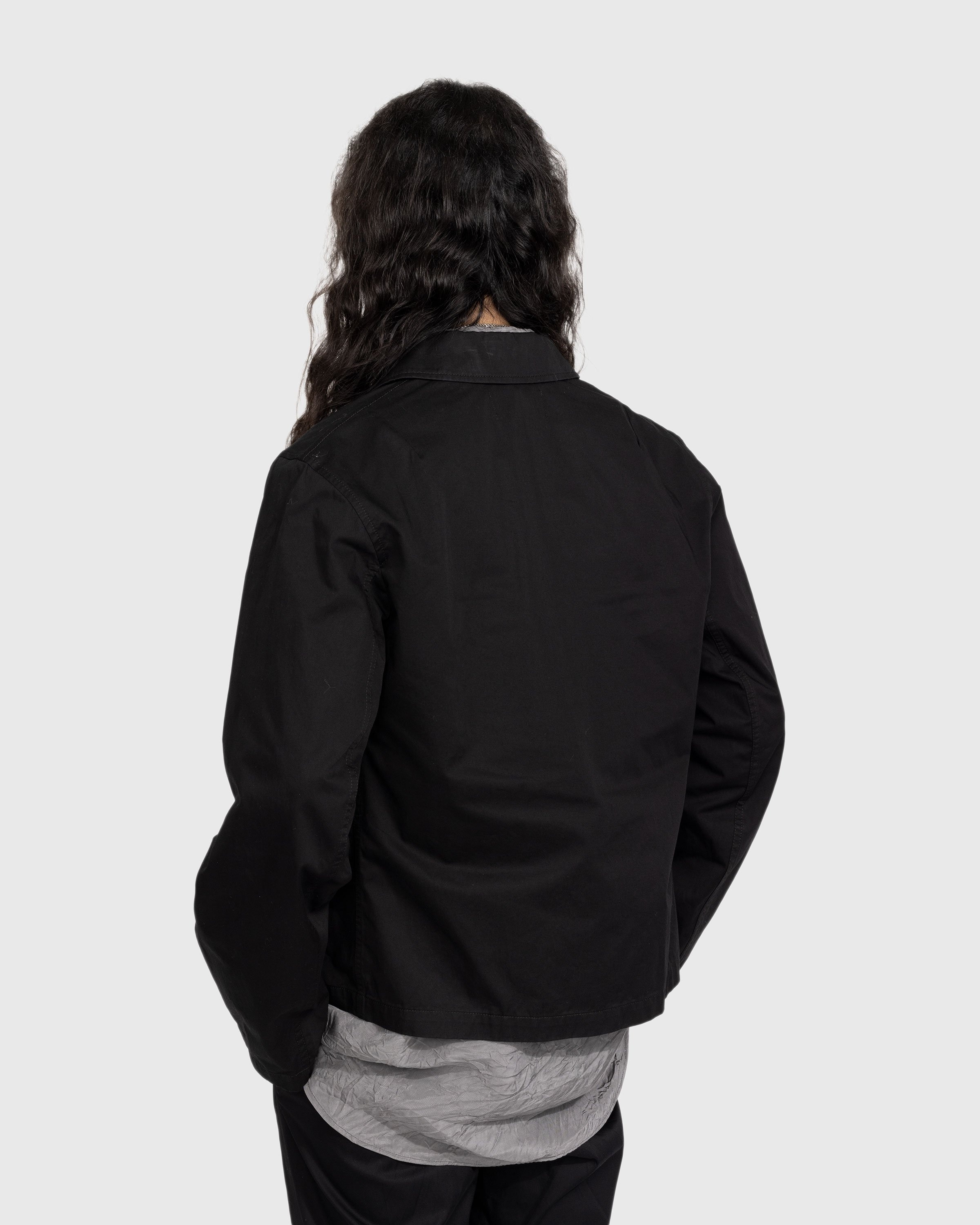 Lemaire – Military Overshirt Black - Outerwear - Black - Image 3