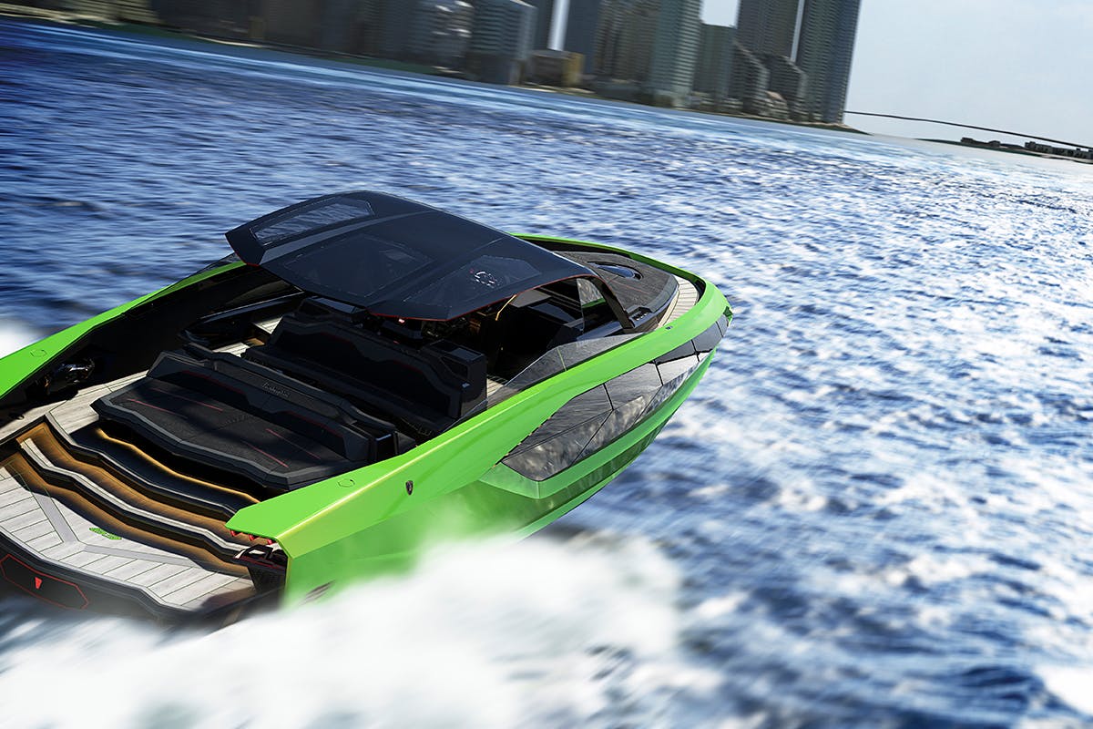 Tecnomar for Lamborghini 63 yacht
