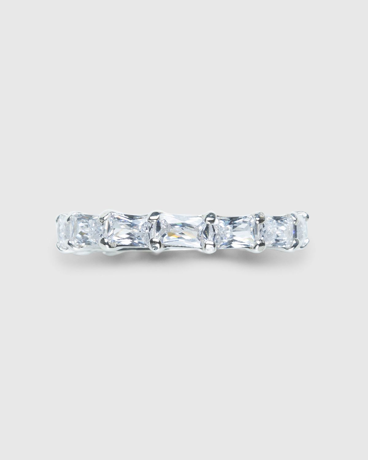 Hatton Labs – Horizon Eternity Ring Silver/White - Jewelry - Multi - Image 4
