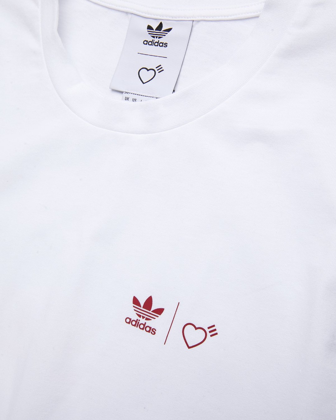 adidas Originals x Human Made – Graphic Tee White - T-Shirts - White - Image 3