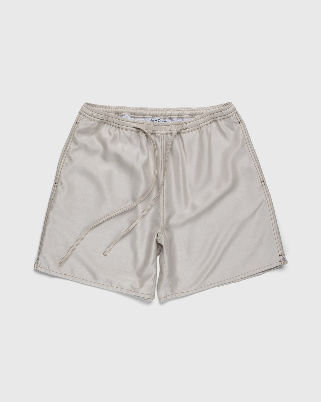 Acne Studios – Drawstring Shorts Light Beige - Shorts - Beige - Image 1