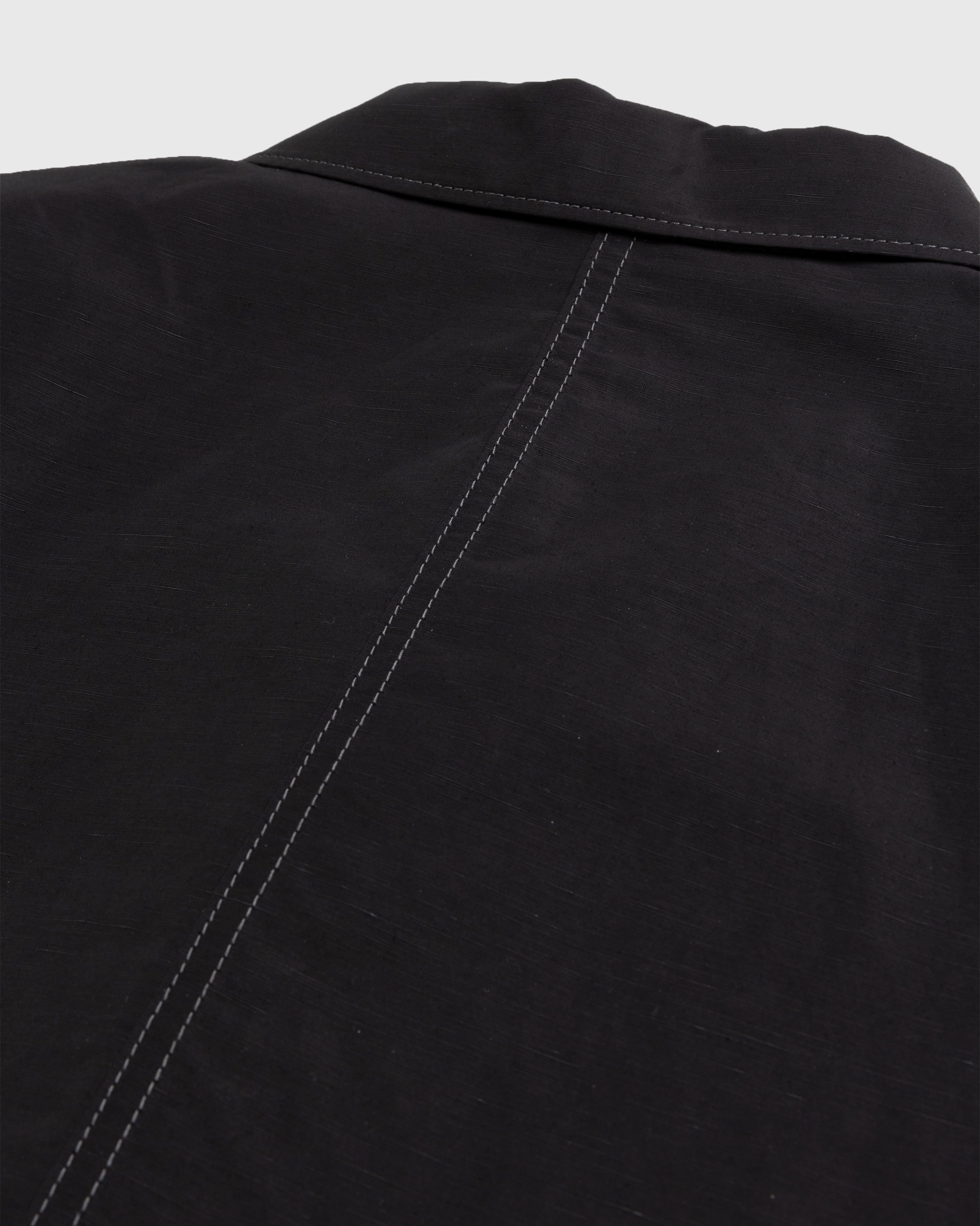 Lemaire – Military Overshirt Black - Outerwear - Black - Image 7