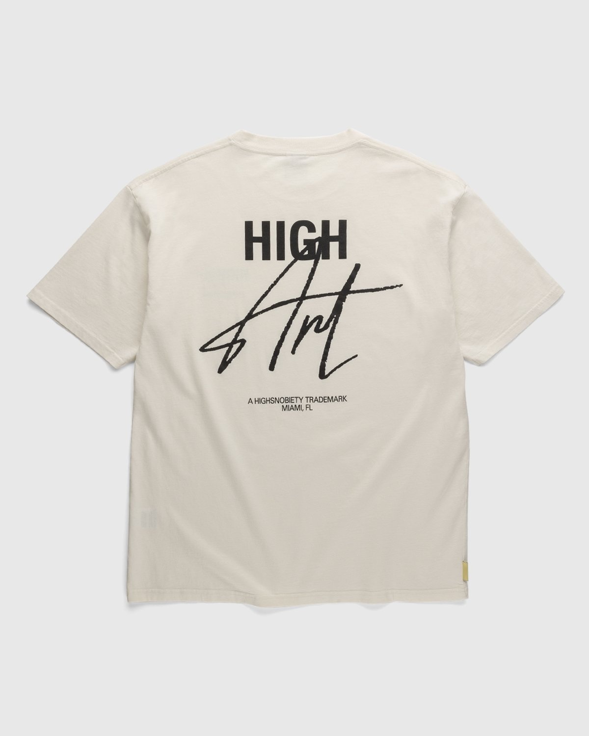 Highsnobiety – HIGHArt T-Shirt White - T-Shirts - White - Image 1