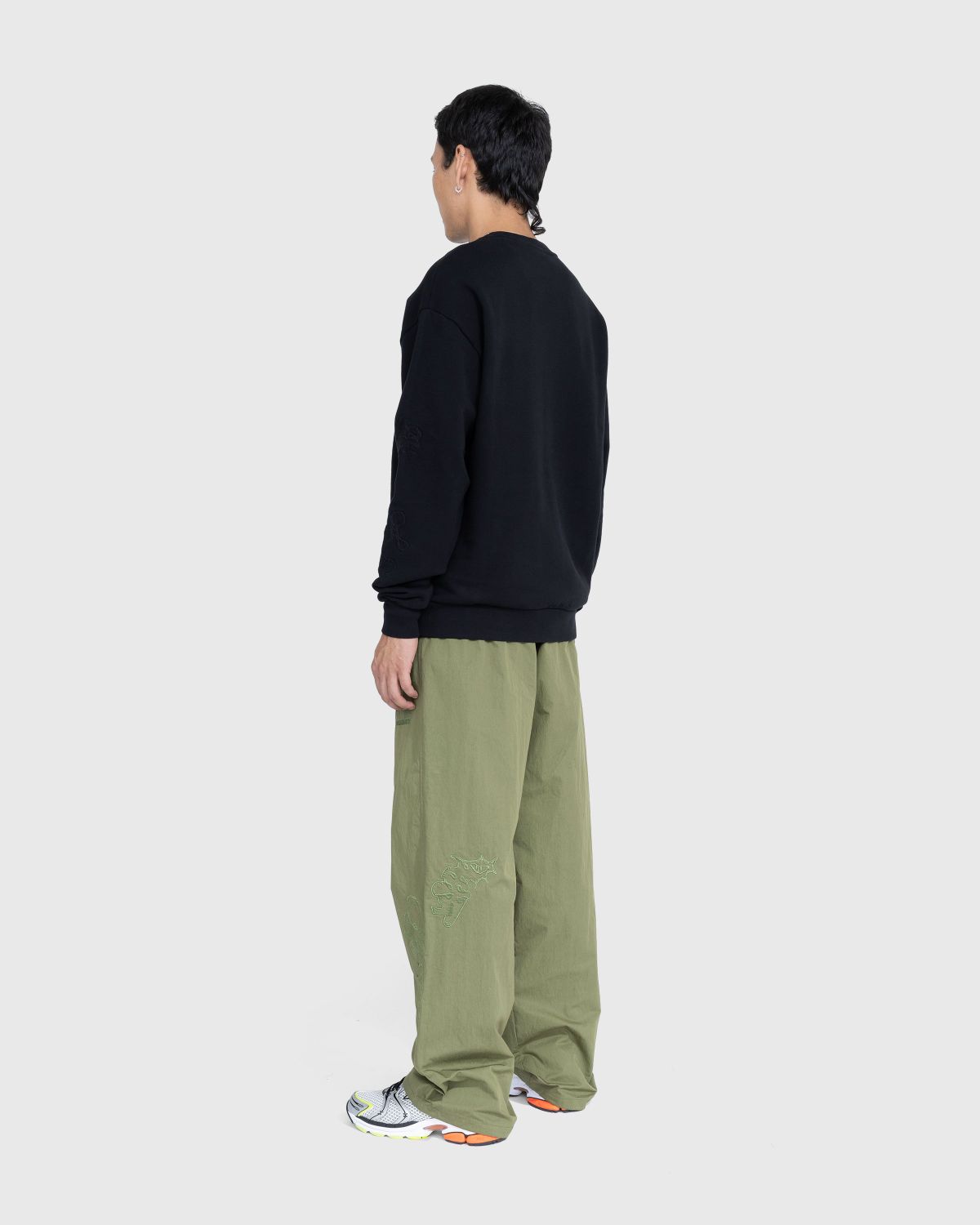 NTS x Highsnobiety – Nuts To Soup Crewneck Black - Knitwear - Black - Image 4
