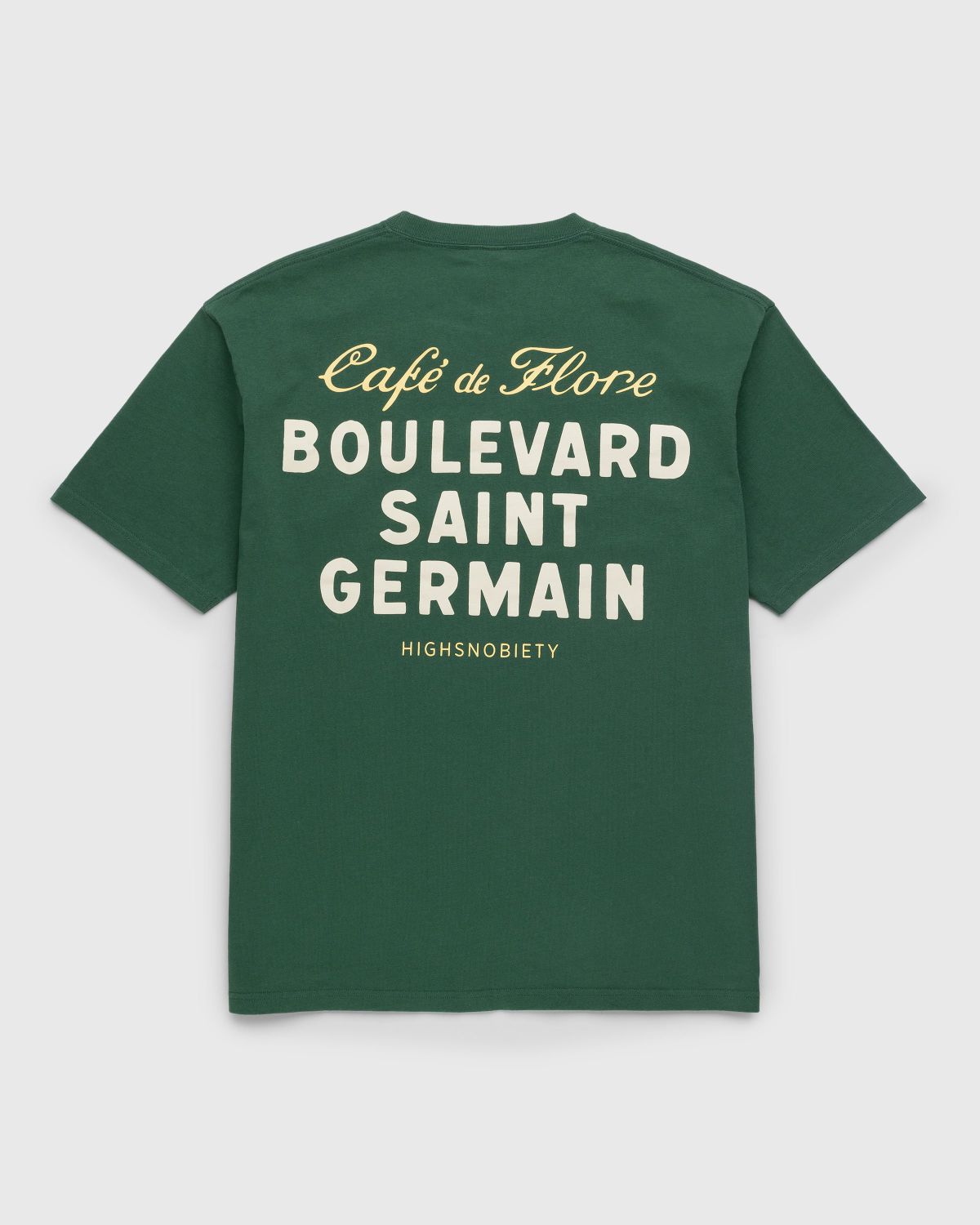 Caf de Flore x Highsnobiety Short Sleeve T Shirt Green