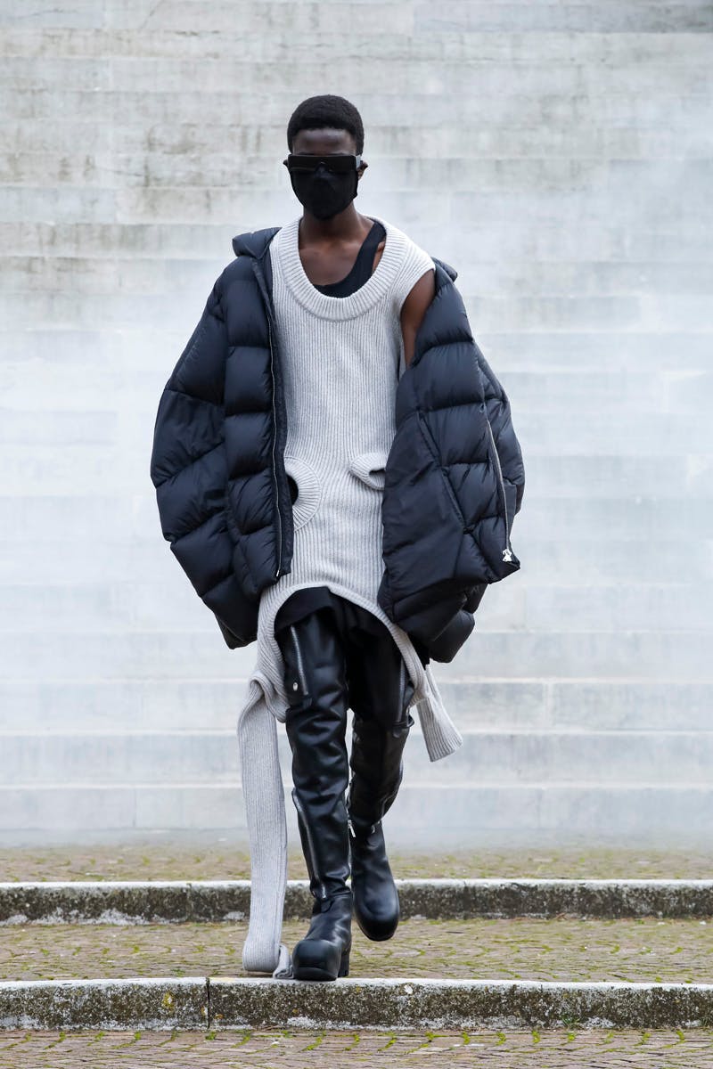 Rick Owens show, Runway, Fall Winter 2021, Paris Fashion Week