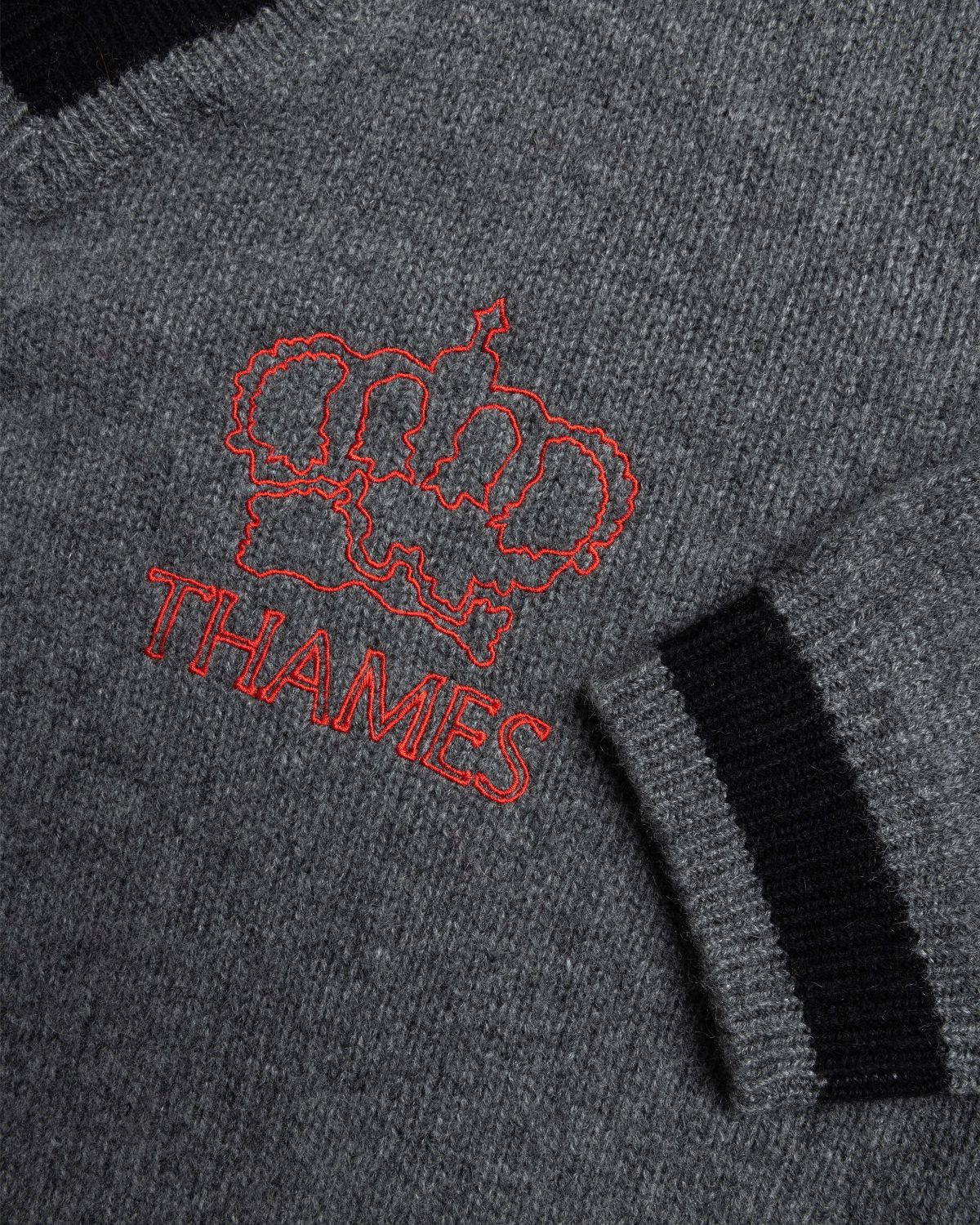 THAMES MMXX. – P.G. Knit Cashmere Grey - Knitwear - Grey - Image 6