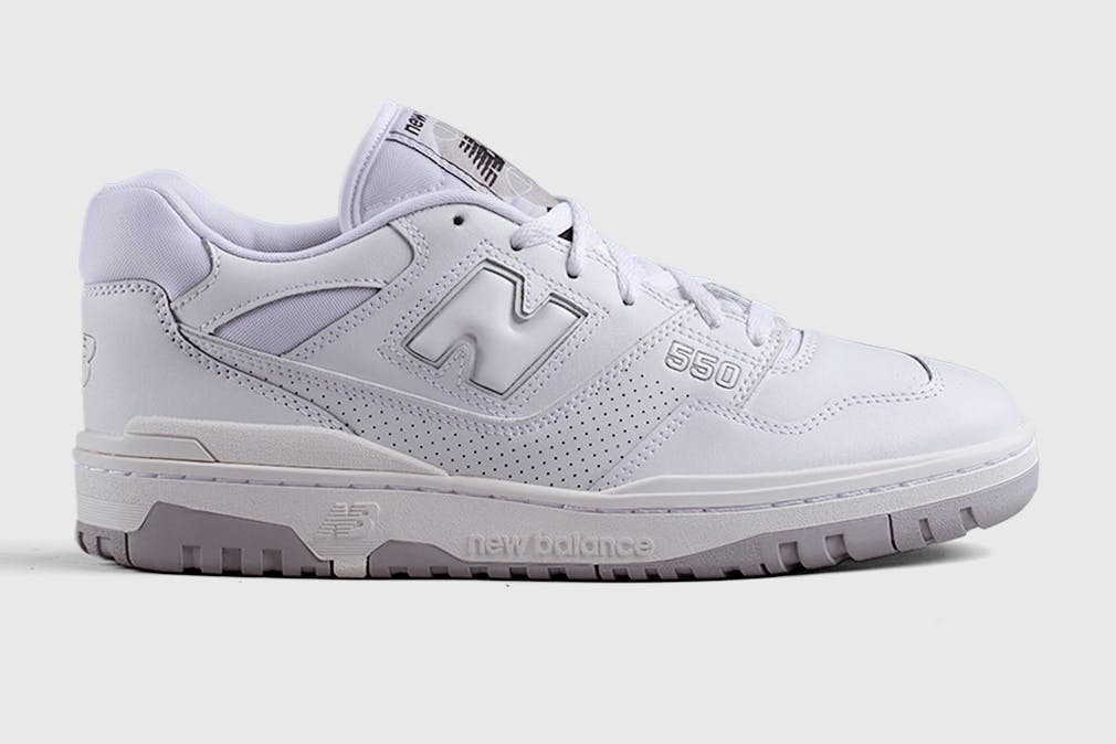 new balance 550 white colorway release date info buy price january 2022 white grey black bb550pb1