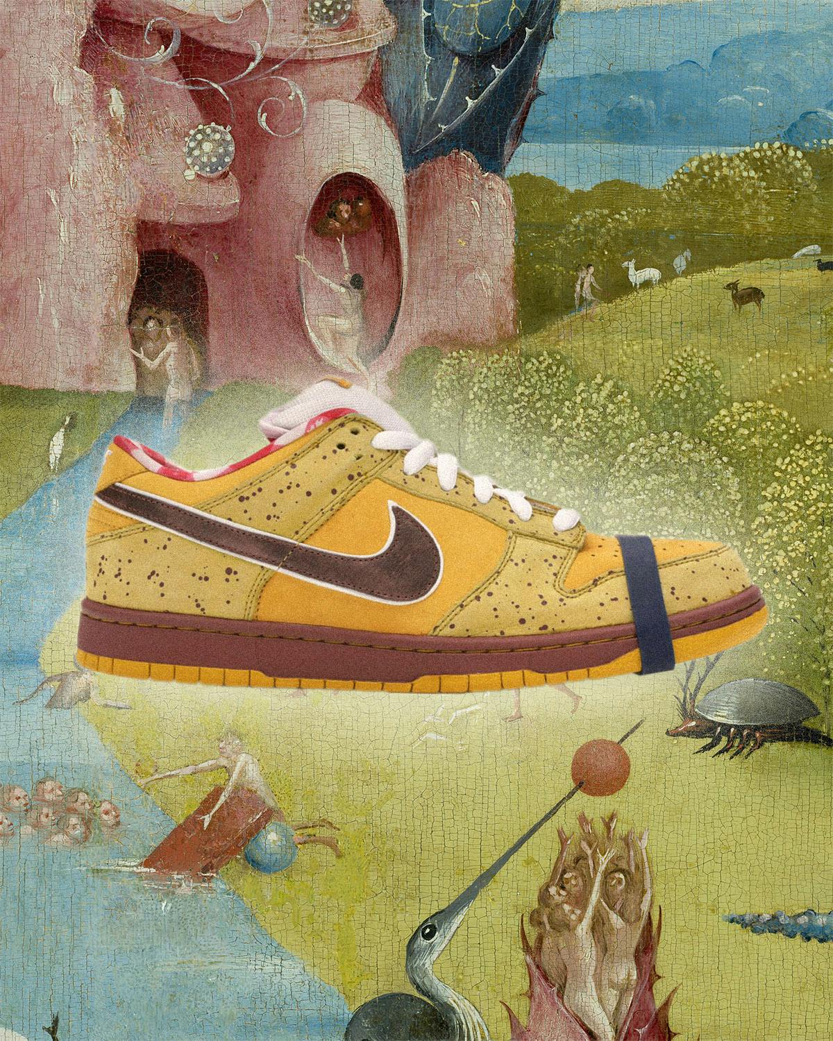 Nike-Dunk-SB Low-Yellow-Lobster