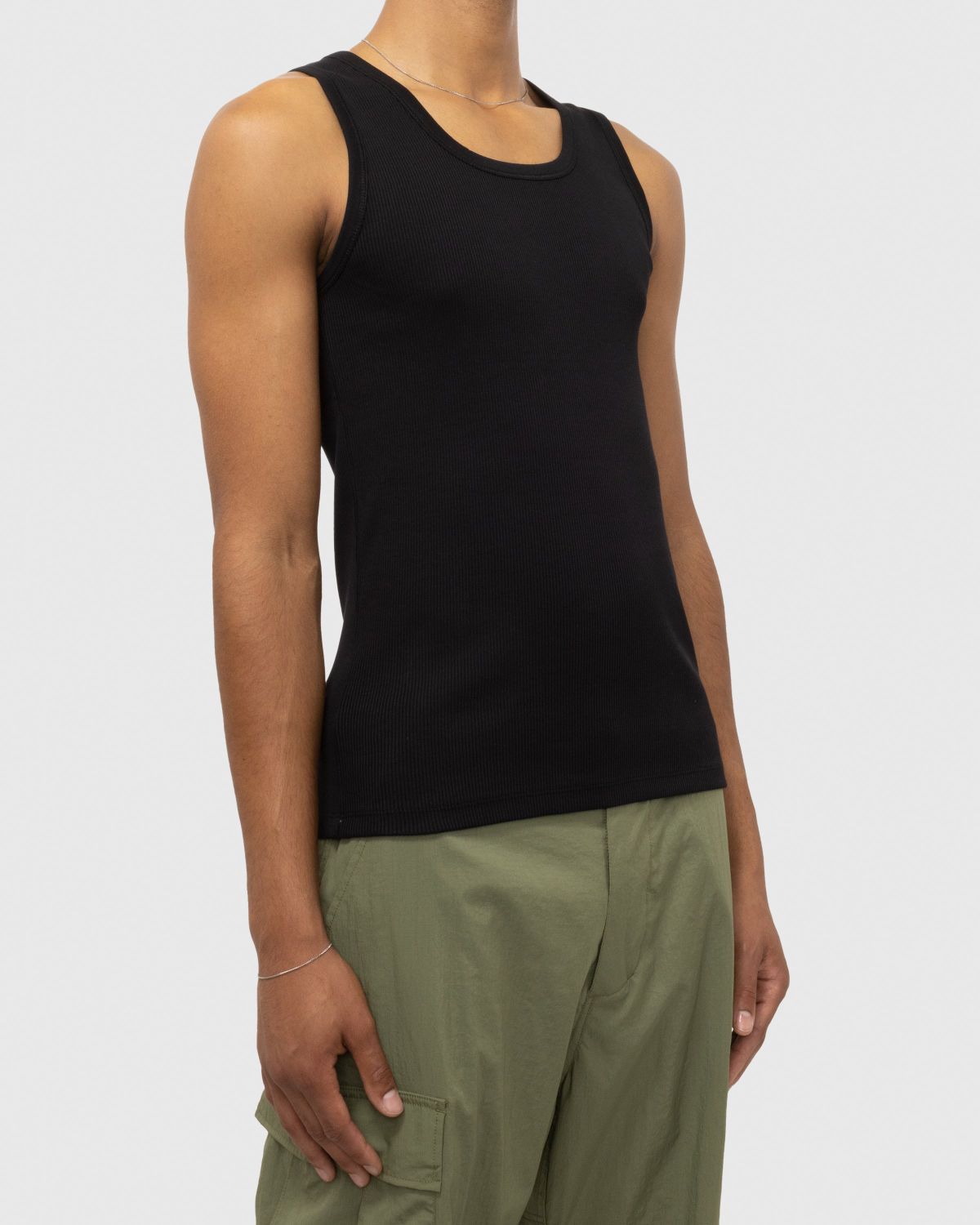 Dries van Noten – Hozer Tank Top Black - Men Tops - Black - Image 3