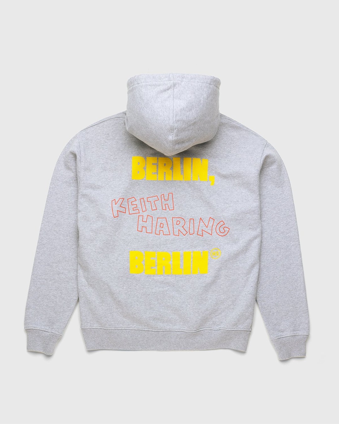 Highsnobiety – Keith Haring Hoodie Grey - Sweats - Grey - Image 2