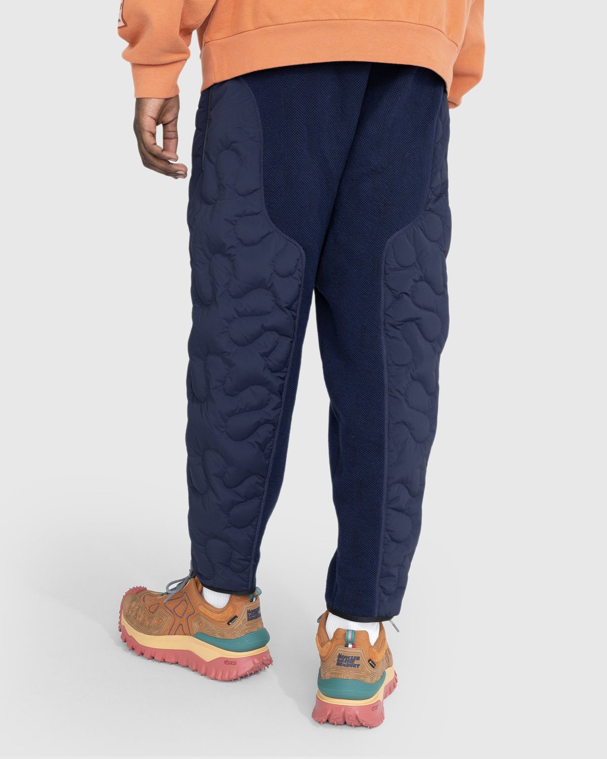 Moncler x Salehe Bembury – Padded Pants Blue | Highsnobiety Shop