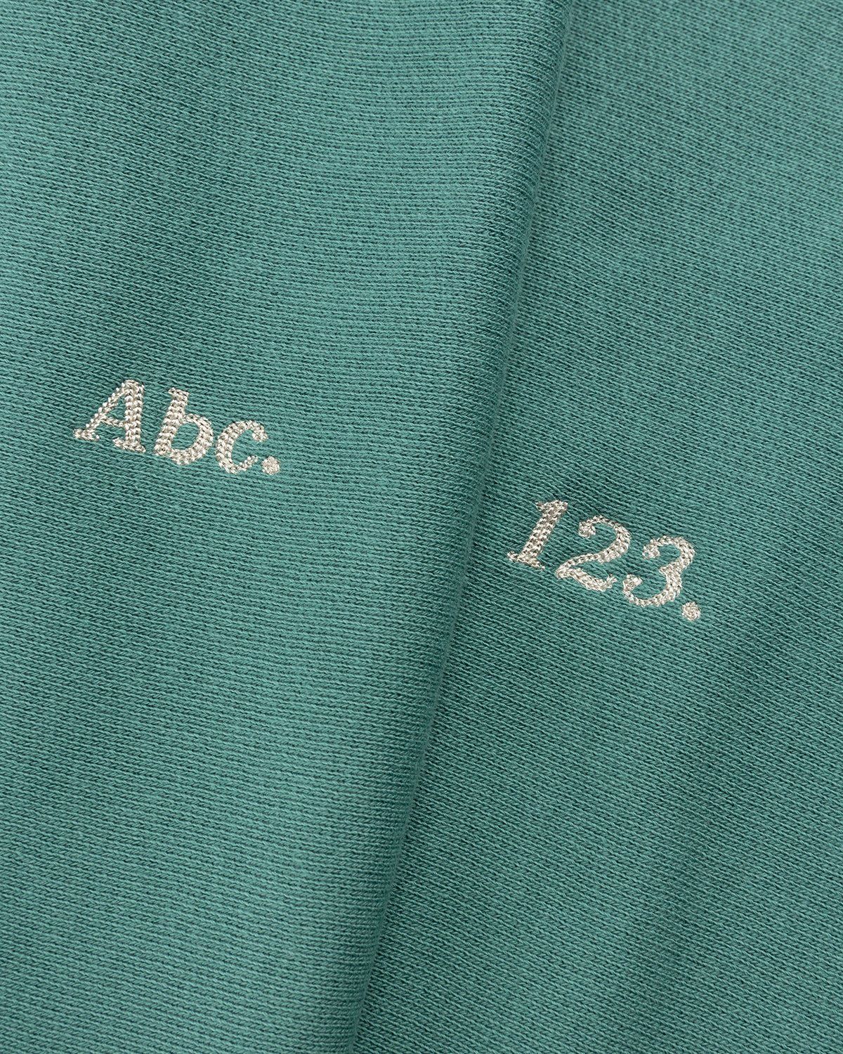 Abc. – French Terry Sweatpants Apatite - Pants - Green - Image 6