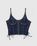 Jean Paul Gaultier – Topstitch Corset Indigo - Underwear - Blue - Image 1
