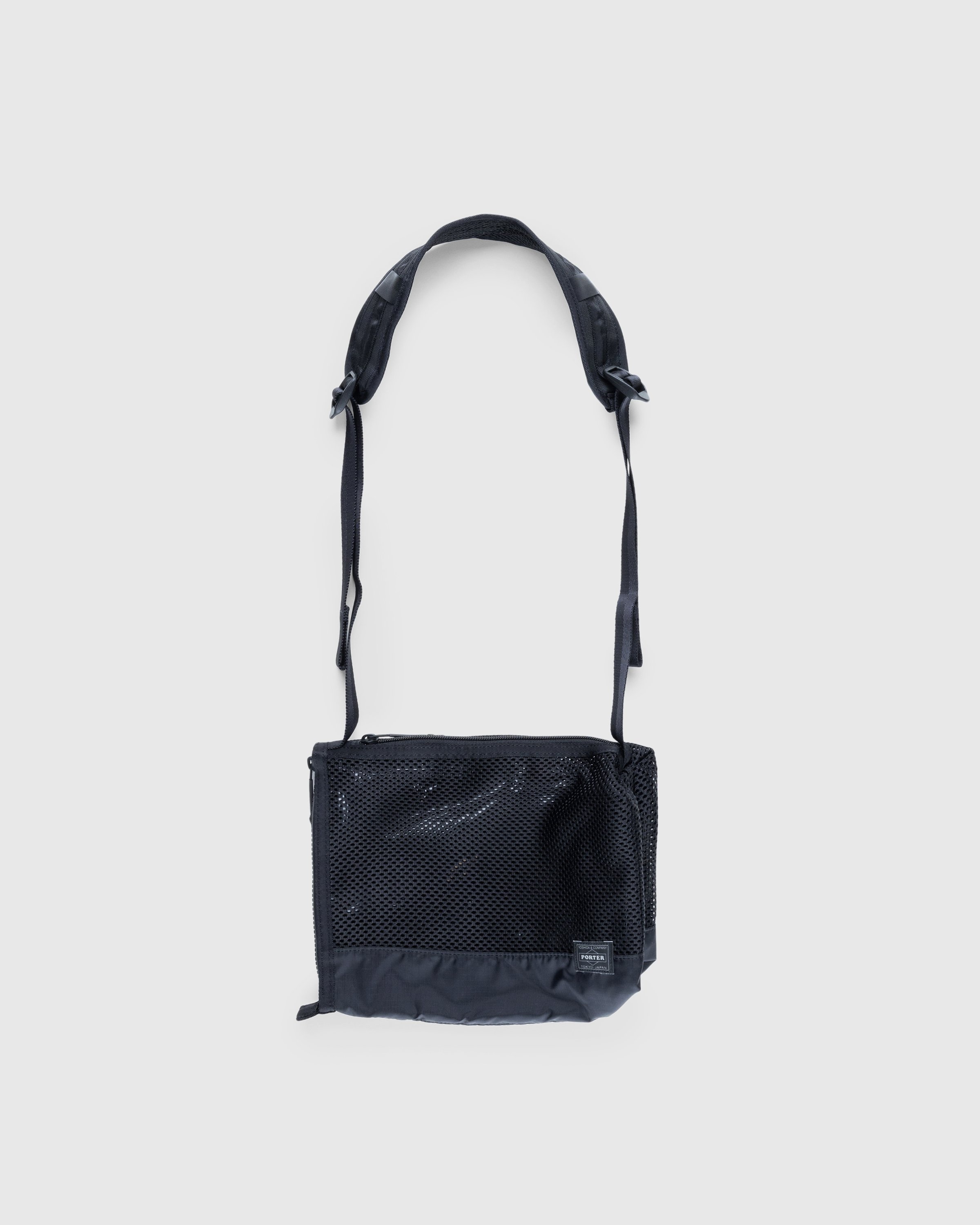 Porter-Yoshida & Co. – Screen Front Side Bag Black - Bags - Black - Image 2