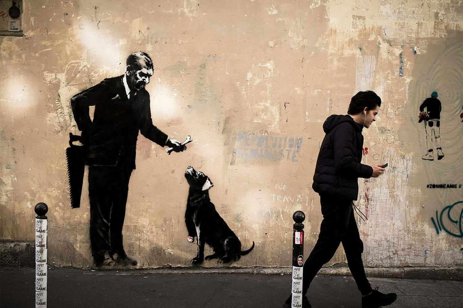 banksy paris murals