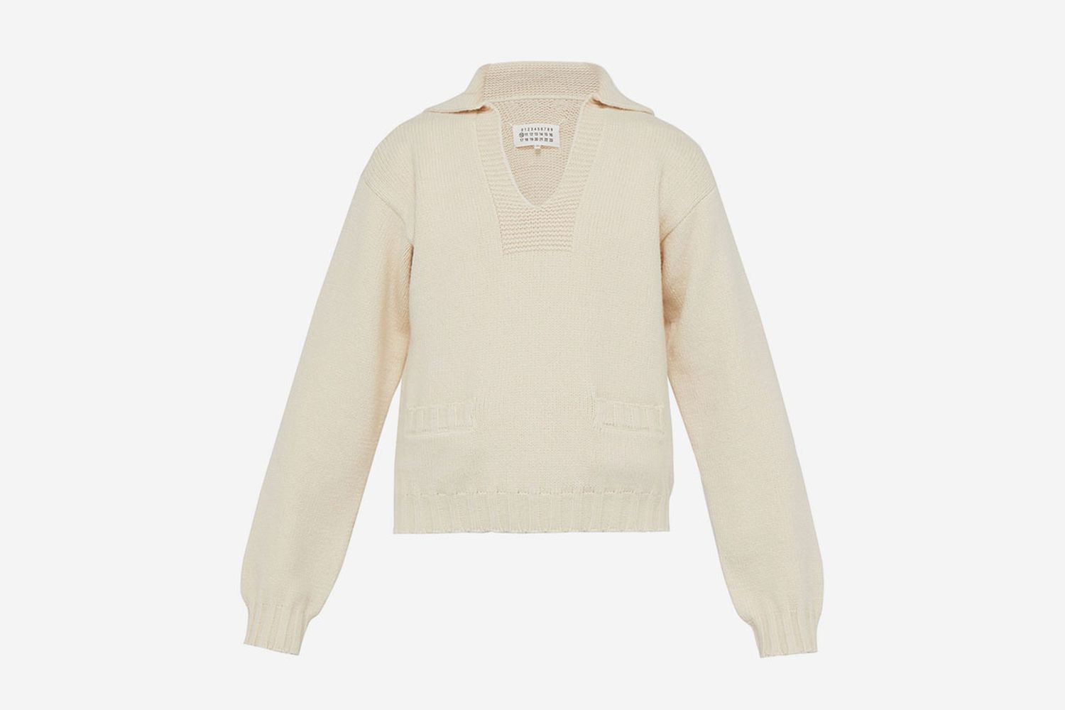 Open-Neck Sweater