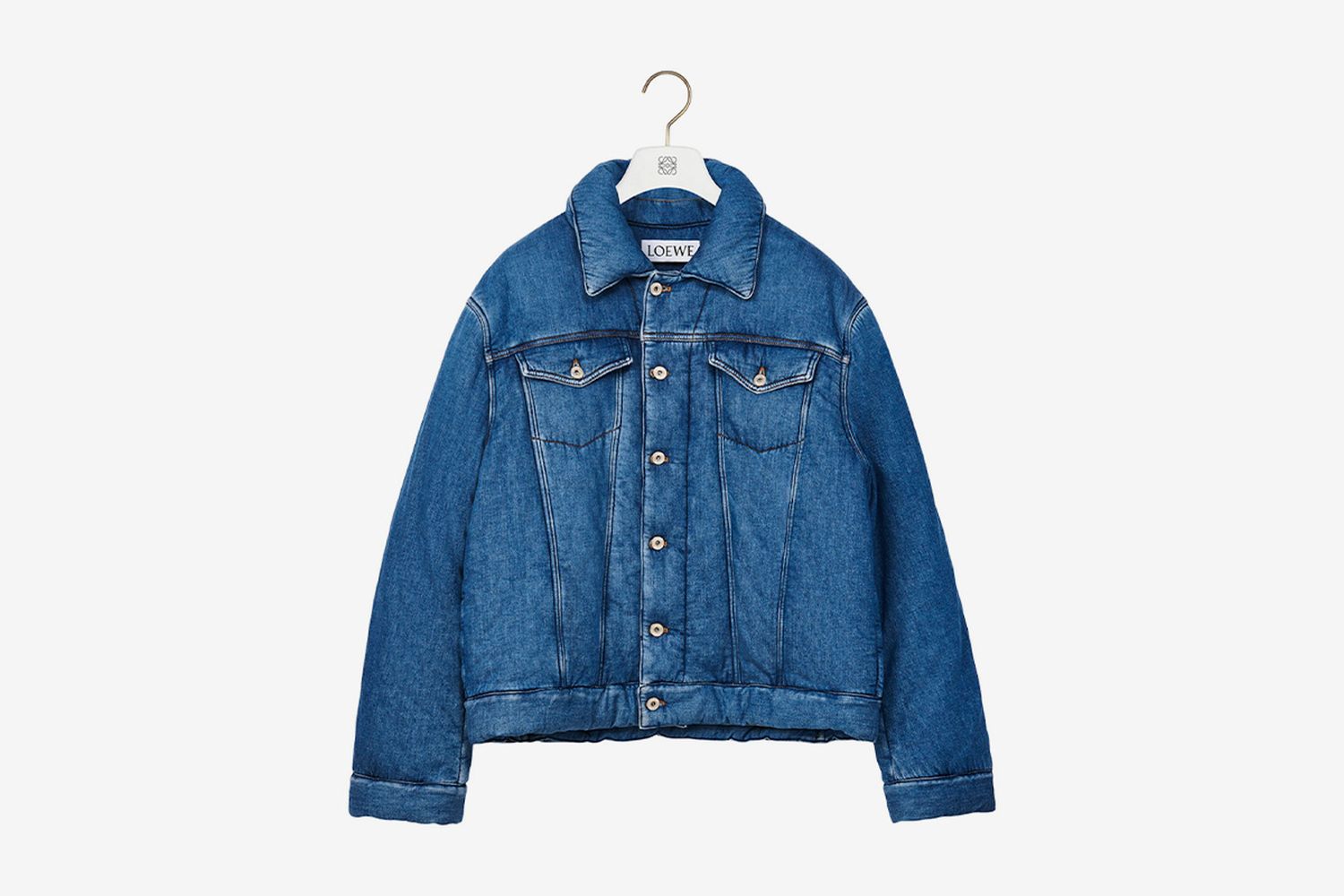 Padded Denim Jacket