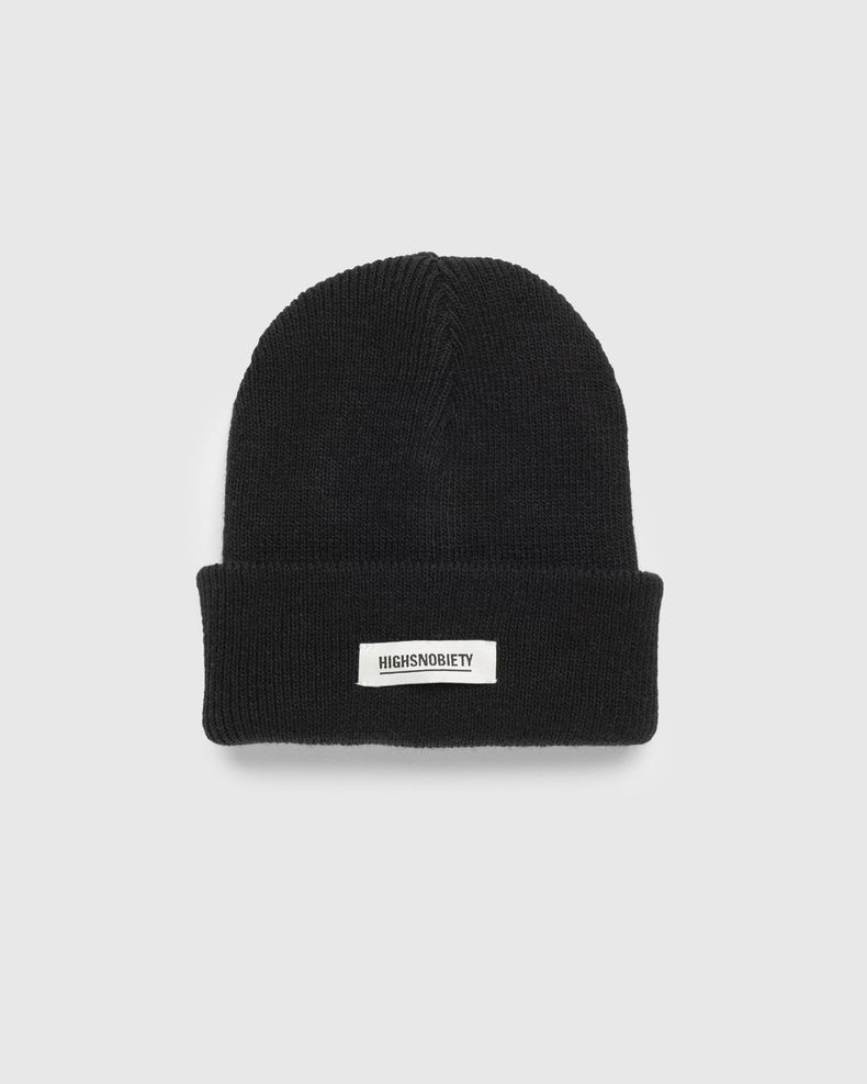 Watch Logo Staples Beanie Black