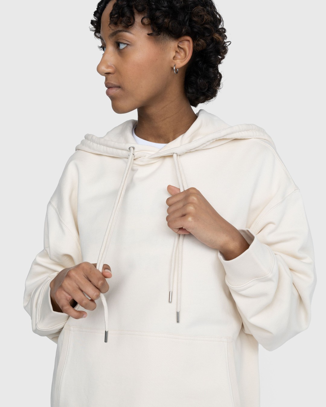 Weekday hoodie beige 2025