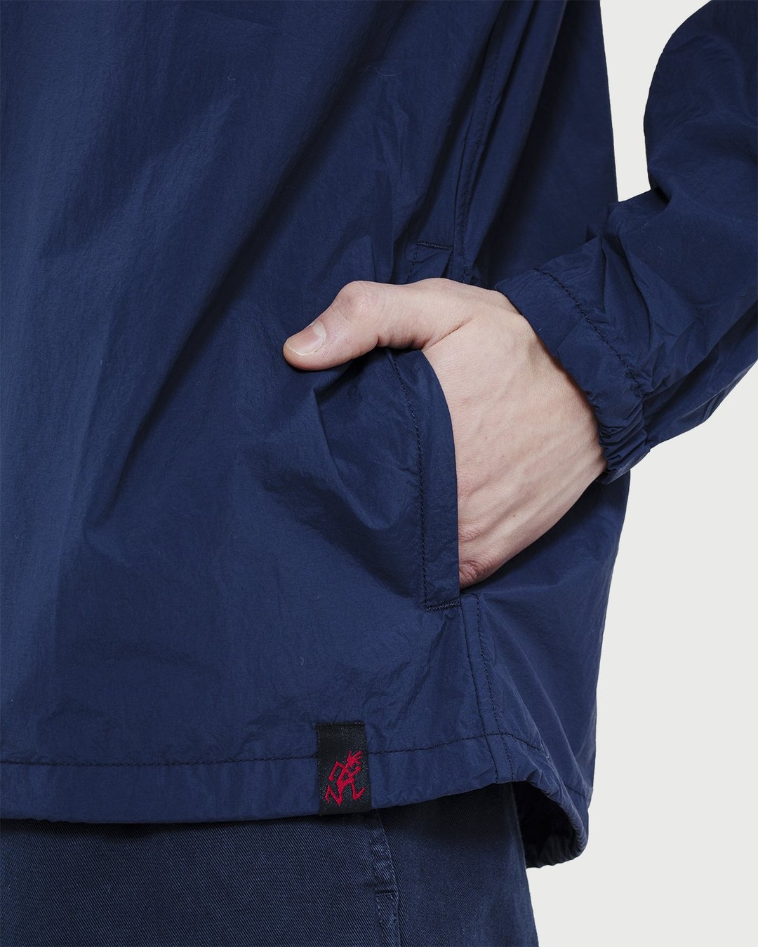Gramicci – Packable Anorak Parka Double Navy - Outerwear - Blue - Image 3