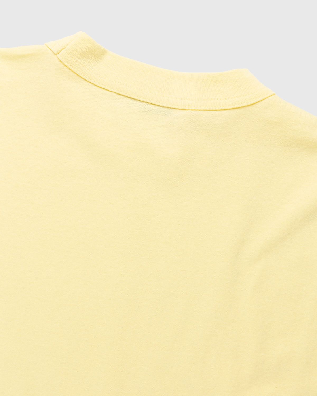 Diomene by Damir Doma – Cotton Crewneck T-Shirt Lemonade - Tops - Yellow - Image 5