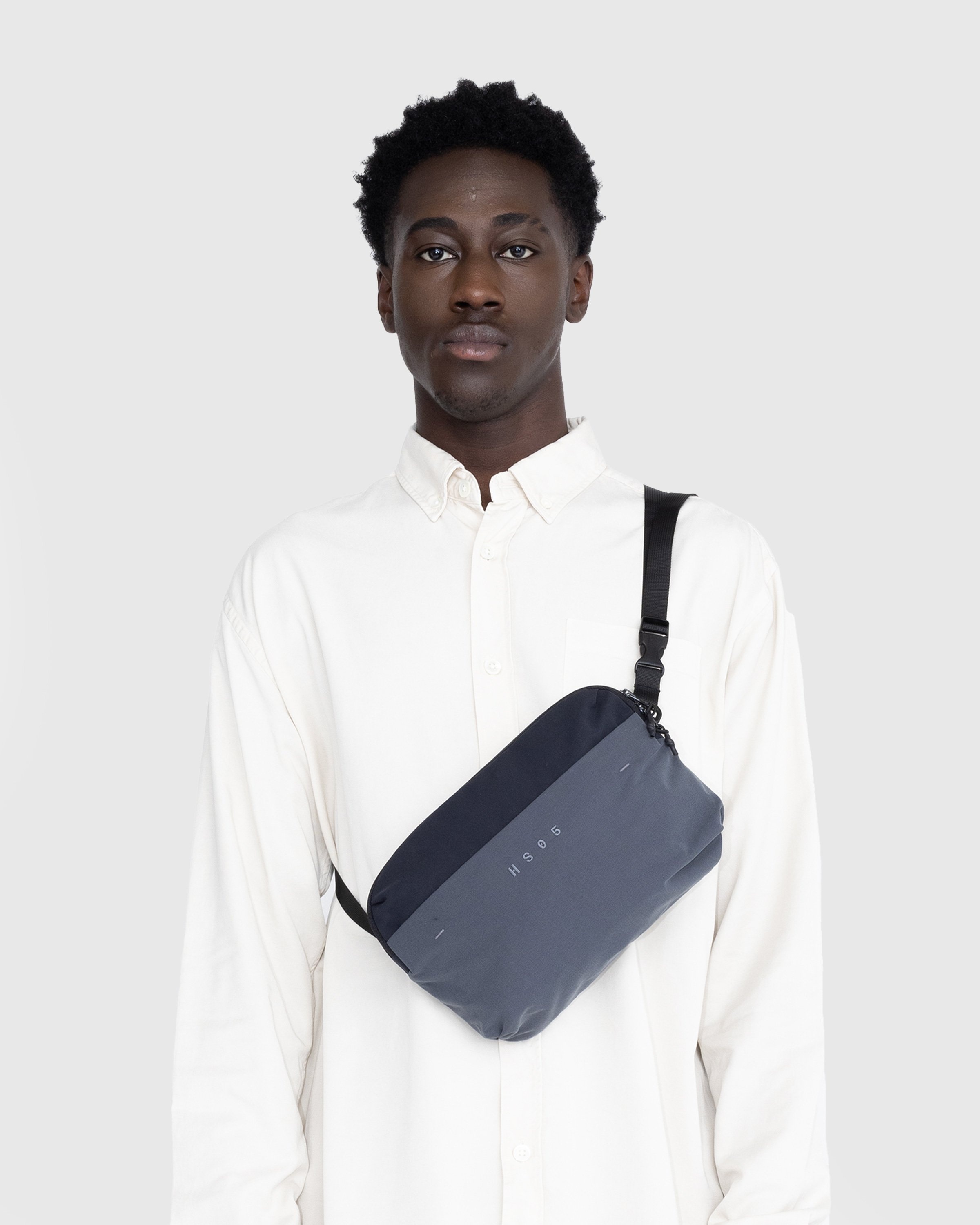 Highsnobiety HS05 – 3 Layer Nylon Side Bag Black - Bags - Black - Image 3