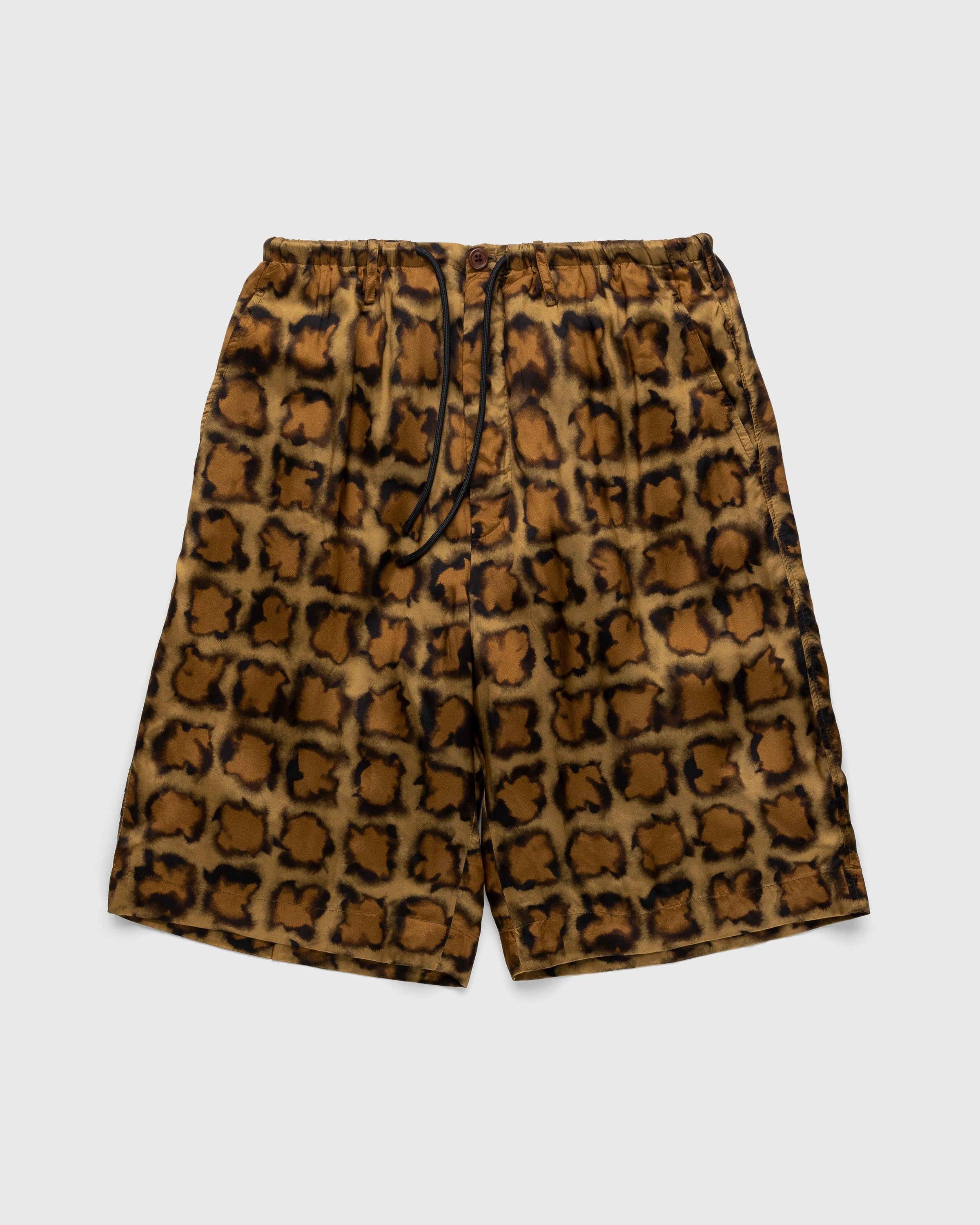 Dries van Noten – Plyd Shorts Camel - Shorts - Yellow - Image 1