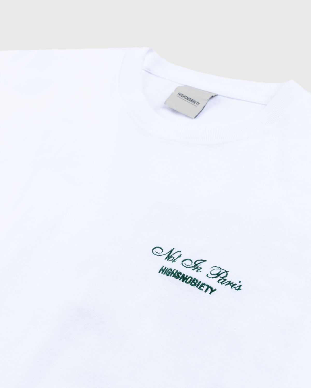 Highsnobiety – Not in Paris 5 Long Sleeve T-Shirt White - Longsleeves - White - Image 7
