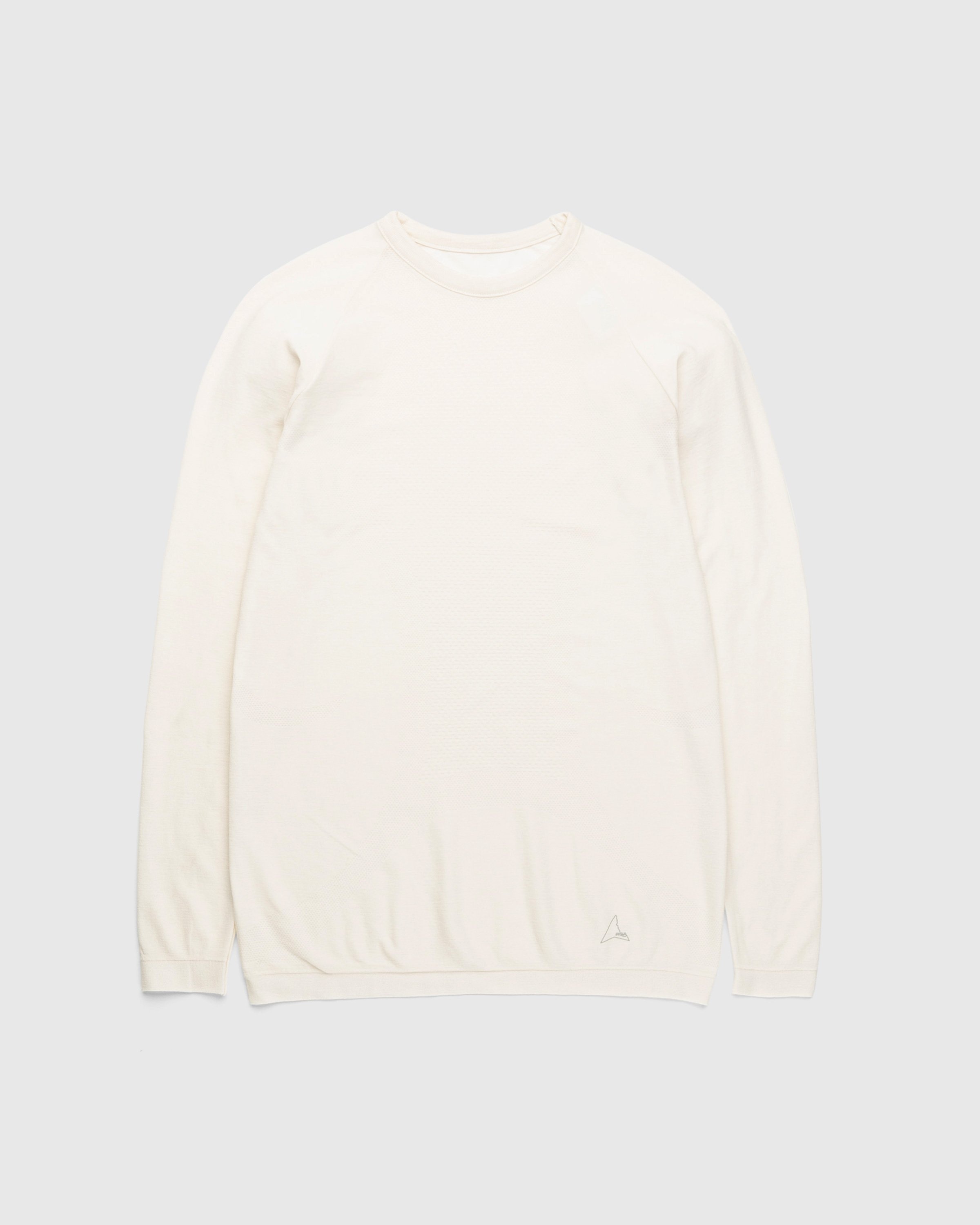 ROA – Seamless Longsleeve Cotton Shirt Beige - Longsleeves - Beige - Image 1