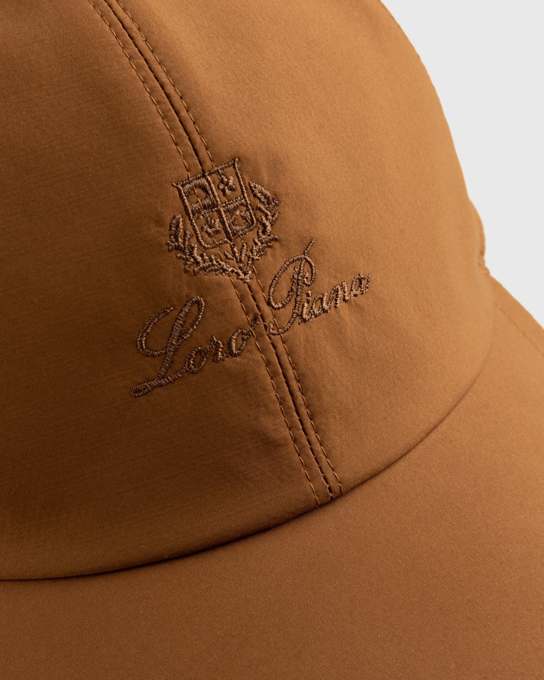 Loro Piana – Bicolor Baseball Cap Pecan / Ivory - Hats - Orange - Image 4