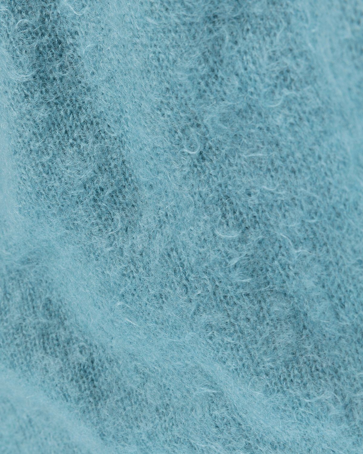 Auralee – Ultra-Soft Mohair Knit Blue - Crewnecks - Blue - Image 6