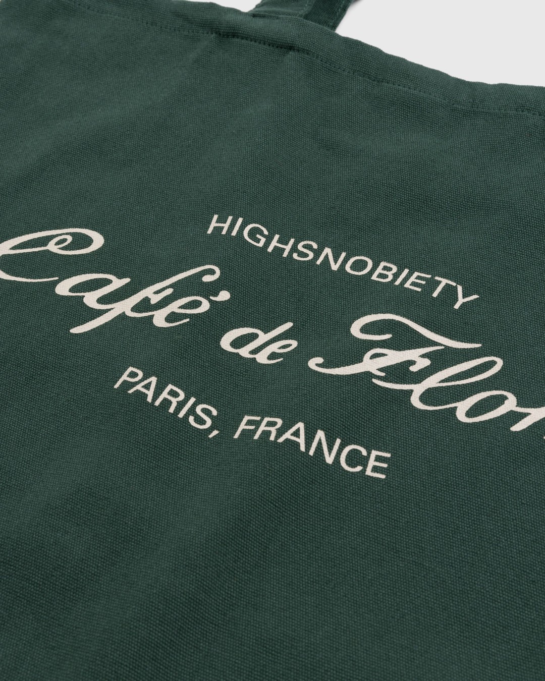 Café de Flore x Highsnobiety – Tote Bag - Bags - Green - Image 7