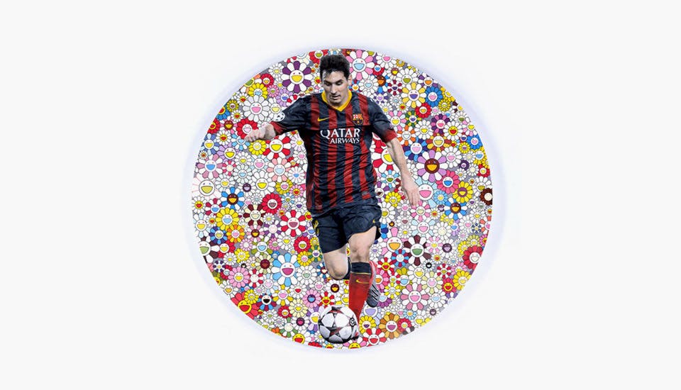Takashi-Murakami-x-Messi